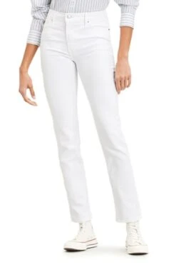 Levis Jean LEVI'S® 724™ STRAIGHT Western White 11 Levis Jean LEVI'S® 724™ STRAIGHT Western White -Femme Mode Vêtements Magasin levis 18883 00 97 2