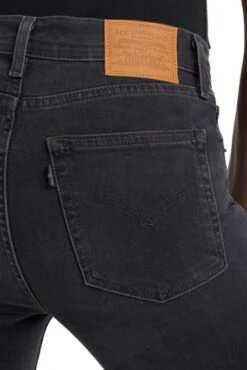 Levis Jean LEVI'S® 724™ STRAIGHT Black Worn In -Femme Mode Vêtements Magasin levis 18883 01 99 5