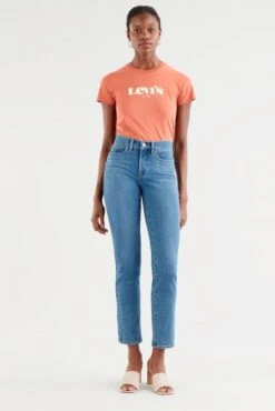 Levis Jean LEVI'S® 314™ SHAPING STRAIGHT Lapis Speed -Femme Mode Vêtements Magasin levis 19631 01 23 10