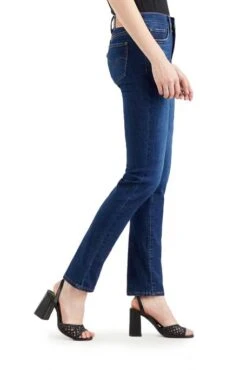 Levis Jean LEVI'S® 314™ SHAPING STRAIGHT Cobalt Honor -Femme Mode Vêtements Magasin levis 19631 01 42 4
