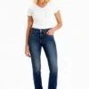 Levis Jean LEVI'S® 314™ SHAPING STRAIGHT Zealous Blue -Femme Mode Vêtements Magasin levis 19631 02 03 1