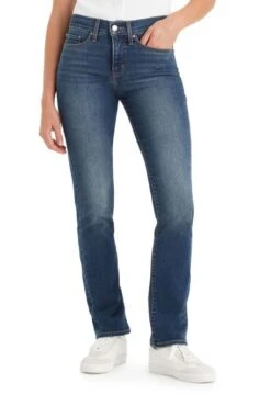 Levis Jean LEVI'S® 314™ SHAPING STRAIGHT Zealous Blue -Femme Mode Vêtements Magasin levis 19631 02 03 2