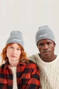 Levis Bonnet LEVI'S® Wordmark Beanie Regular Grey