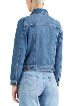 Levis Blouson En Jean LEVI'S® ORIGINAL Soft As Butter -Femme Mode Vêtements Magasin levis 29945 00 63 12