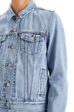 Levis Blouson En Jean LEVI'S® ORIGINAL TRUCKER All Mine -Femme Mode Vêtements Magasin levis 29945 01 00 3