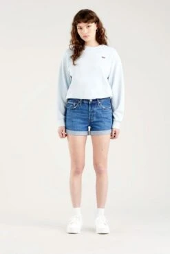 Short LEVIS® 501® HEMMED Troy Scraped 8 Short LEVIS® 501® HEMMED Troy Scraped -Femme Mode Vêtements Magasin levis 29961 00 30 1