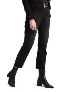 Levis Jean LEVI'S® 501® CROP Black Heart