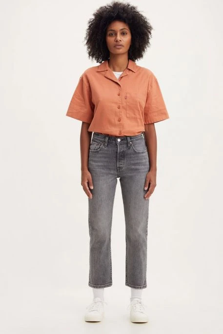 Levis Jean LEVI'S® 501® CROP Gray 5 Levis Jean LEVI'S® 501® CROP Gray – Image 3