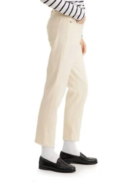 Levis Jean LEVI'S® 501® CROP Ecru -Femme Mode Vêtements Magasin levis 36200 03 19 4