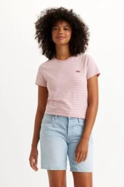 Levis T-shirt LEVI'S® PERFECT Lilac Stripe