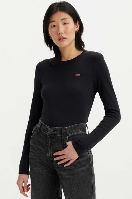 Levis Tee-shirt LEVI'S® BABY TEE CAVIAR 4 Levis Tee-shirt LEVI'S® BABY TEE CAVIAR – Image 2