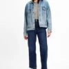 Levis Jean LEVI'S® RIBCAGE STRAIGHT Ankle Winter 1 Levis Jean LEVI'S® RIBCAGE STRAIGHT Ankle Winter -Femme Mode Vêtements Magasin levis 72693 01 06 1