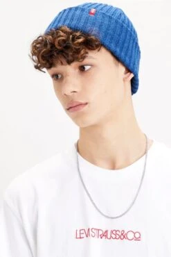 Bonnet LEVIS CÔTELÉ Dark Blue