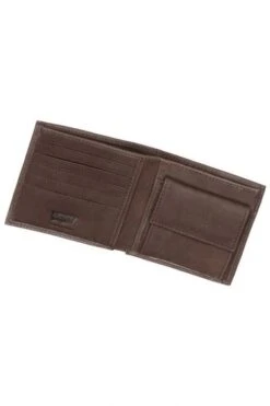Portefeuille LEVIS CLAR POCKET Choco