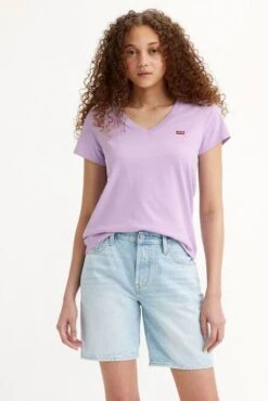 Levis Tee-shirt LEVI'S® PERFECT Purple Rose -Femme Mode Vêtements Magasin levis 85341 00 56 1