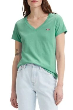 Levis Tee-shirt LEVI'S® PERFECT Green -Femme Mode Vêtements Magasin levis 85341 00 72 2