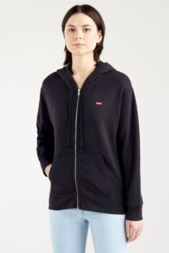 Levis Sweat LEVI'S® STANDARD ZIP Caviar -Femme Mode Vêtements Magasin levis a0777 00 07 4
