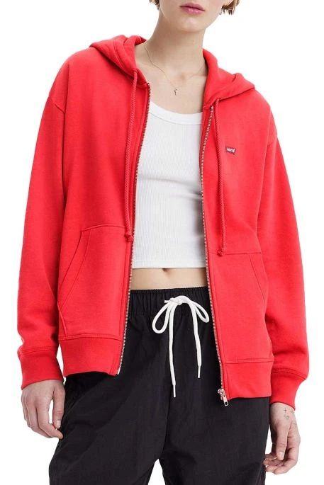 Levis Sweat LEVI'S® STANDARD ZIP Red 4 Levis Sweat LEVI'S® STANDARD ZIP Red – Image 2