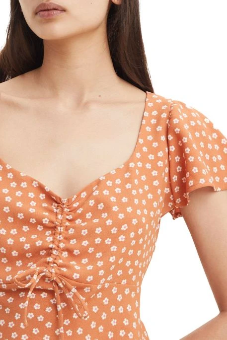 Levis Robe LEVI'S® SKYLAR Orange 4 Levis Robe LEVI'S® SKYLAR Orange – Image 2