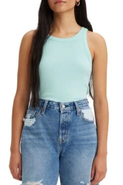 Levis Débardeur LEVI'S® RACER Porcelain 6 Levis Débardeur LEVI'S® RACER Porcelain -Femme Mode Vêtements Magasin levis a3381 00 05 2