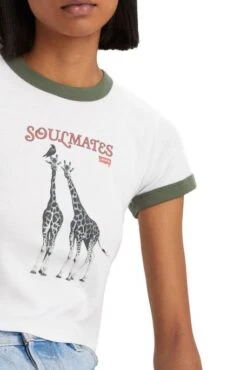 Levis Tee-shirt LEVI'S® GRAPHIC Bright White -Femme Mode Vêtements Magasin levis a3523 00 18 4