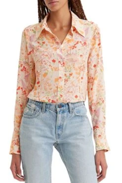 Levis Chemise LEVI'S® MAEVE Floral -Femme Mode Vêtements Magasin levis a4571 00 17 2