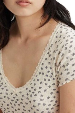 Levis Tee Shirt LEVI'S® JANE Floral -Femme Mode Vêtements Magasin levis a5908 00 02 4