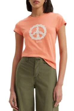 Levis Tee Shirt LEVI'S® GRAPHIQUE Terra -Femme Mode Vêtements Magasin levis a6126 00 06 2