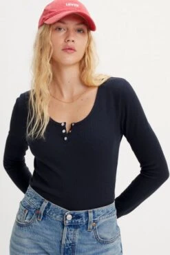 Levis Tee Shirt LEVI'S® DRY Caviar 9 Levis Tee Shirt LEVI'S® DRY Caviar -Femme Mode Vêtements Magasin levis a7312 00 02 1