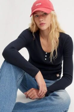 Levis Tee Shirt LEVI'S® DRY Caviar 8 Levis Tee Shirt LEVI'S® DRY Caviar -Femme Mode Vêtements Magasin levis a7312 00 02 4