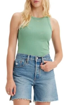 Levis Débardeur LEVI'S® TANK Dreamy Green -Femme Mode Vêtements Magasin levis a7326 00 05 2