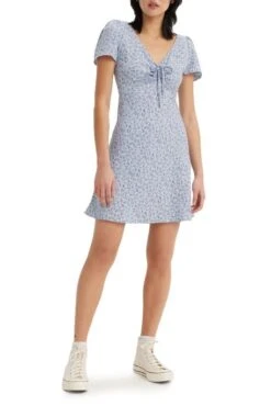 Levis Robe LEVI'S® DELRAY Floral Lave -Femme Mode Vêtements Magasin levis a9298 00 01 2