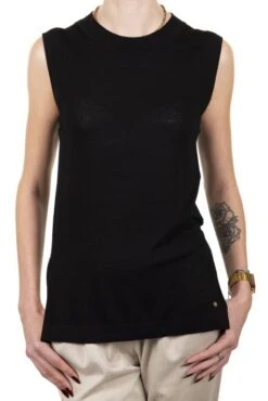Tee Shirt TEDDY SMITH COLOMBE Noir -Femme Mode Vêtements Magasin mg 0020 3