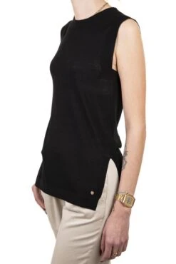 Tee Shirt TEDDY SMITH COLOMBE Noir -Femme Mode Vêtements Magasin mg 0022 3