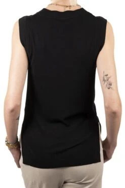 Tee Shirt TEDDY SMITH COLOMBE Noir -Femme Mode Vêtements Magasin mg 0025 3