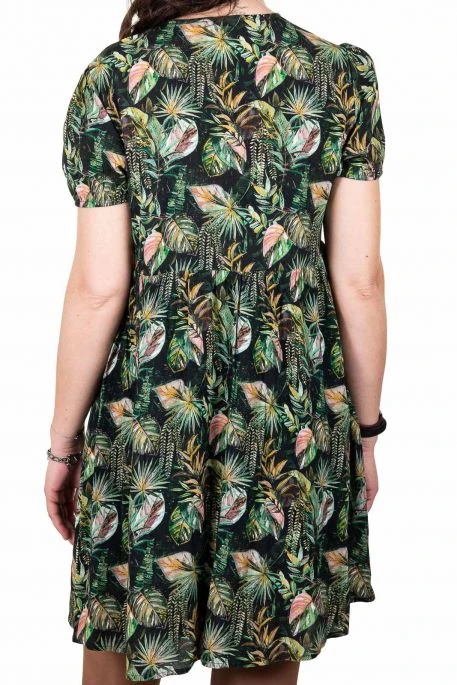 Robe TEDDY SMITH ROMY Kaki 4 Robe TEDDY SMITH ROMY Kaki – Image 2