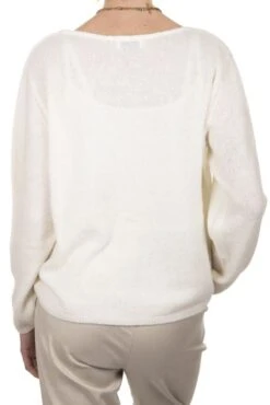 Gilet TEDDY SMITH GPEPITO Middle White -Femme Mode Vêtements Magasin mg 0104 2