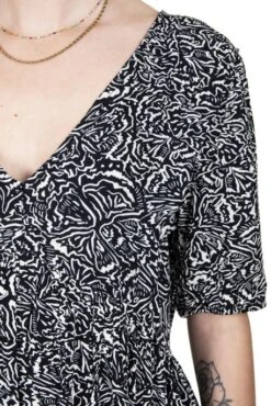 Robe TEDDY SMITH MAEVE Dark Navy Print