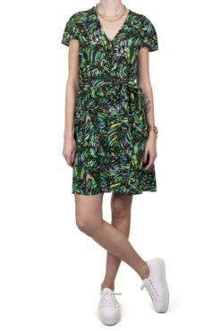 Robe TEDDY SMITH LAURA Noir Print