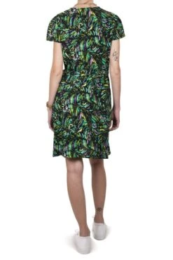 Robe TEDDY SMITH LAURA Noir Print -Femme Mode Vêtements Magasin mg 0117 copie