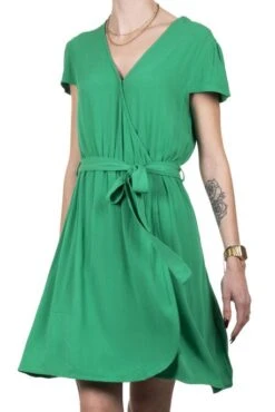 Robe TEDDY SMITH RLAURA Green 7 Robe TEDDY SMITH RLAURA Green -Femme Mode Vêtements Magasin mg 0131 2 copie
