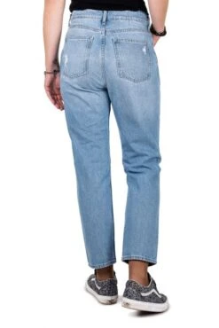 Jeans TEDDY SMITH MOM Fripp Destroy -Femme Mode Vêtements Magasin mg 0138