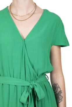Robe TEDDY SMITH RLAURA Green 8 Robe TEDDY SMITH RLAURA Green -Femme Mode Vêtements Magasin mg 0140 copie