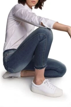 Jean SALSA WONDER PUSH UP SKINNY CAPRI Délavé -Femme Mode Vêtements Magasin salsa 121994 8502 3