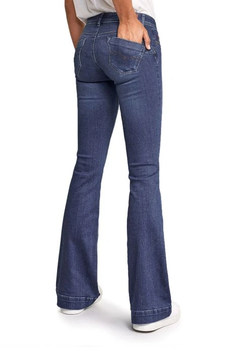 Jeans SALSA WONDER PUSH UP FLARE Blue 4 Jeans SALSA WONDER PUSH UP FLARE Blue – Image 2