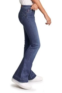 Jeans SALSA WONDER PUSH UP FLARE Blue 11 Jeans SALSA WONDER PUSH UP FLARE Blue -Femme Mode Vêtements Magasin salsa 122687 8504 4