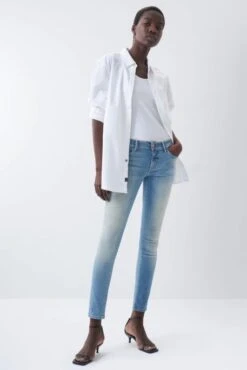 Jeans SALSA WONDER PUSH UP SKINNY Blue -Femme Mode Vêtements Magasin salsa 123178 8502 1