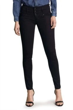 Jean SALSA MYSTERY PUSH UP SKINNY Black 7 Jean SALSA MYSTERY PUSH UP SKINNY Black -Femme Mode Vêtements Magasin salsa 123425 0000 1