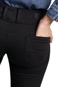 Jean SALSA MYSTERY PUSH UP SKINNY Black