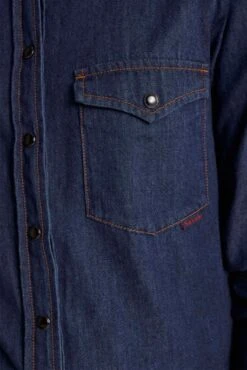 Chemise En Jean SALSA Rinse -Femme Mode Vêtements Magasin salsa 124908 8505 4